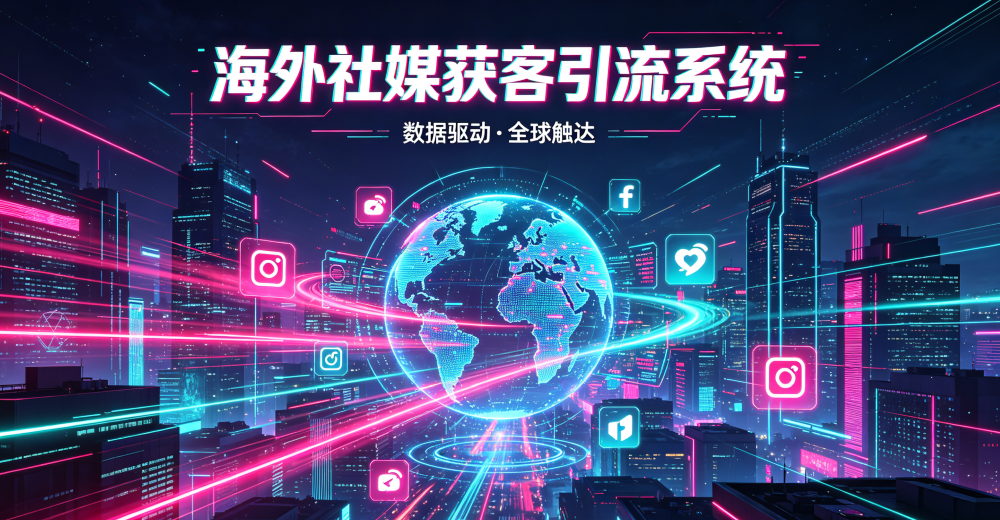 深耕出海数字营销，海外社媒获客系统持续迭代，助力企业构建长期品牌与流量壁垒